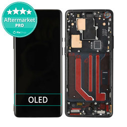 OnePlus 8 Pro - LCD Display + Touch Screen + Frame (Black) OLED