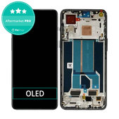 OnePlus Nord 2T CPH2399 CPH2401 - LCD Display + Touch Screen + Frame (Gray Shadow) OLED