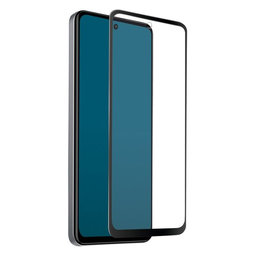 SBS - Tempered Glass Full Cover for Xiaomi Redmi Note 12 Pro & 12 Pro Plus, black