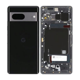 Google Pixel 7 GVU6C GQML3 - Rear Housing (Obsidian) - G949-00329-01 Genuine Service Pack
