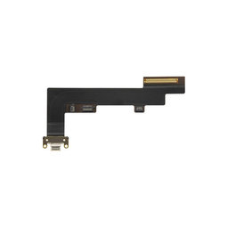 Apple iPad Air (5th Gen 2022) - Charging Connector + Flex Cable - 4G Version (Black)