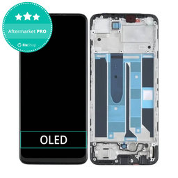 Realme 8 RMX3085 - LCD Display + Touch Screen + Frame (Cyber Black) OLED