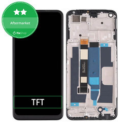 Realme 8 5G RMX3241 - LCD Display + Touch Screen + Frame (Supersonic Black) TFT