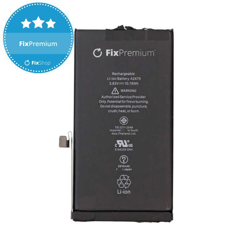 iPhone 12 ブラック 85%バッテリー For Apple iPhone 12/12 Pro Battery Internal Replacement 2815 mAh +