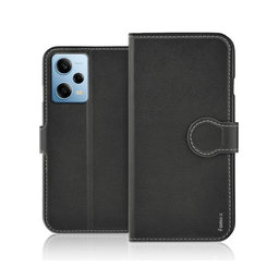 Fonex - Case Book Identity for Xiaomi Redmi Note 12 Pro, black