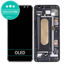 Asus ROG Phone 3 ZS661KS - LCD Display + Touch Screen + Frame (Black Glare) OLED
