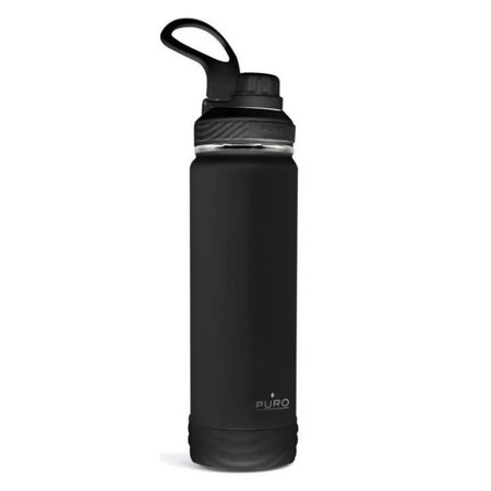 PURO - Thermal bottle OUTDOOR 750ml, black
