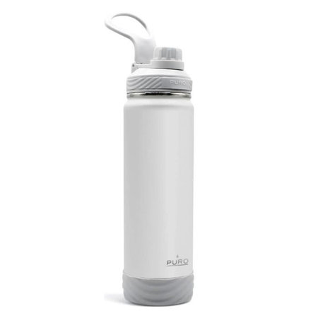 PURO - Thermal bottle OUTDOOR 750ml, light gray