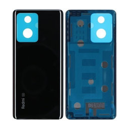Xiaomi Redmi Note 12 Pro+ 5G - Battery Cover (Midnight Black) - 1610111000836B Genuine Service Pack