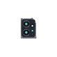 Xiaomi Redmi Note 12 23021RAAEG 23021RAA2Y - Rear Camera Lens + Frame (Onyx Grey) - 56000600M700 Genuine Service Pack
