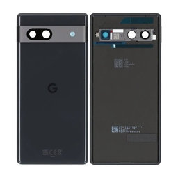 Google Pixel 7a - Battery Cover (Charcoal) - G949-00387-00 Genuine Service Pack