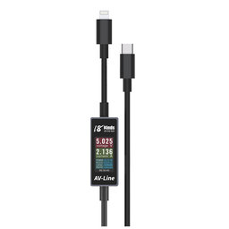 AV-Line - Smart Detection Charging Cable (Lightning - USB-C)
