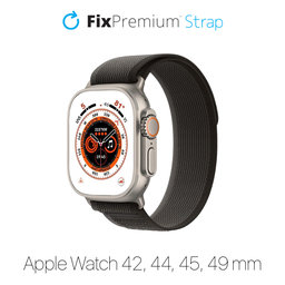 FixPremium - Strap Trail Loop for Apple Watch (42, 44, 45 & 49mm), space gray