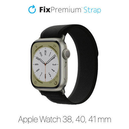 FixPremium - Strap Trail Loop for Apple Watch (38, 40 & 41mm), black