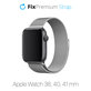 FixPremium - Strap Milanese Loop for Apple Watch (38, 40 & 41mm), silver