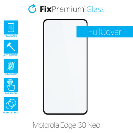 FixPremium FullCover Glass - Tempered Glass for Motorola Edge 30 Neo