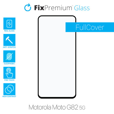 FixPremium FullCover Glass - Tempered Glass for Motorola Moto G82 5G