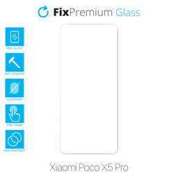 FixPremium Glass - Tempered Glass for Poco X5 Pro
