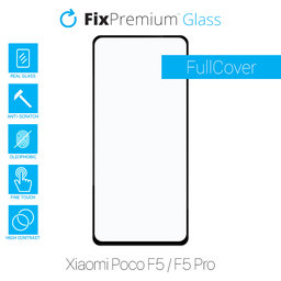 FixPremium FullCover Glass - Tempered Glass for Poco F5 & F5 Pro