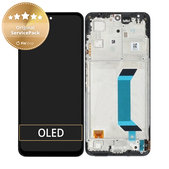 Xiaomi Redmi Note 12 5G - LCD Display + Touch Screen + Frame (Onyx Grey) - 560001M17P00 Genuine Service Pack