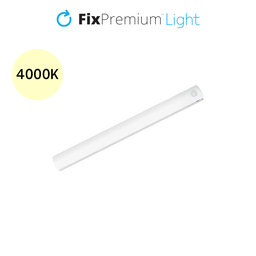 FixPremium - LED Night Light with Motion Sensor (warm yellow), (0.2m), white