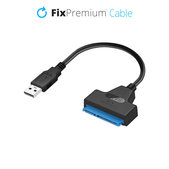 FixPremium - Cable - USB / SATA 2.5", black