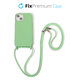FixPremium - Silicon Case with String for iPhone 13 & 14, green