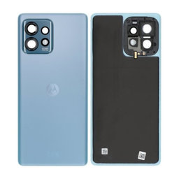 Motorola Edge 40 Pro - Battery Cover (Lunar Blue) - 5S58C22018 Genuine Service Pack