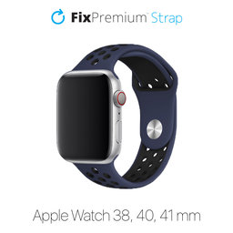 FixPremium - Silicone Sport Strap for Apple Watch (38, 40 & 41mm), blue