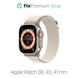 FixPremium - Strap Alpine Loop for Apple Watch (38, 40 & 41mm), starlight