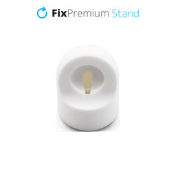 FixPremium - Silicone Stand for Apple Watch, white