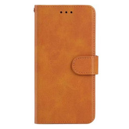 FixPremium - Case Book Wallet for iPhone 12 & 12 Pro, brown