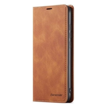 FixPremium - Case Business Wallet for Samsung Galaxy S23, brown