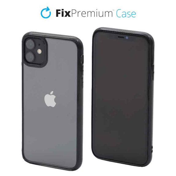 FixPremium - Case Invisible for iPhone 11, black