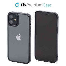 FixPremium - Case Invisible for iPhone 12 mini, black