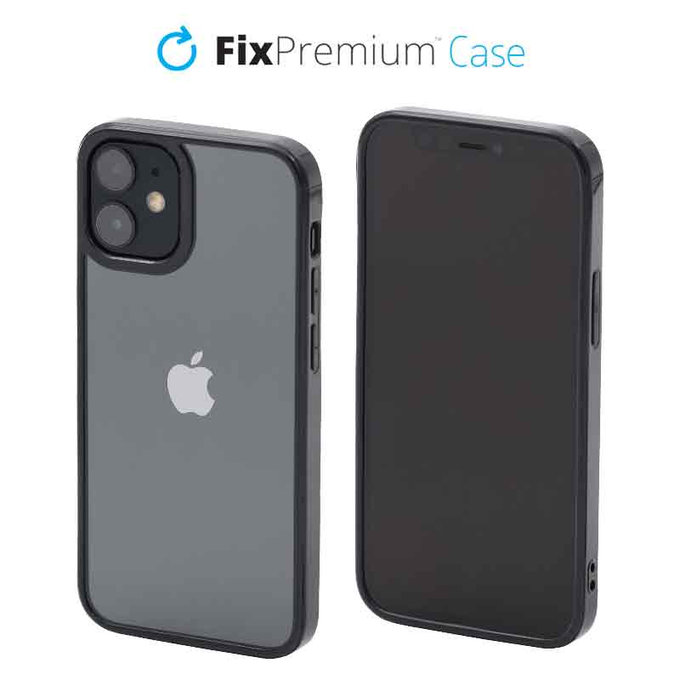FixPremium - Case Invisible for iPhone 12 mini, black