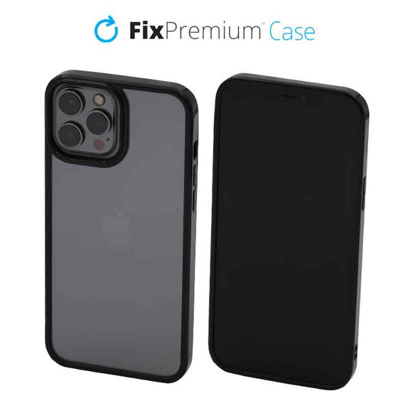 FixPremium - Case Invisible for iPhone 14 Pro Max, black