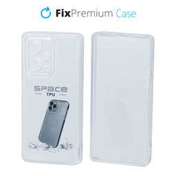 FixPremium - Case Invisible for Xiaomi Redmi Note 12 Pro Plus, transparent