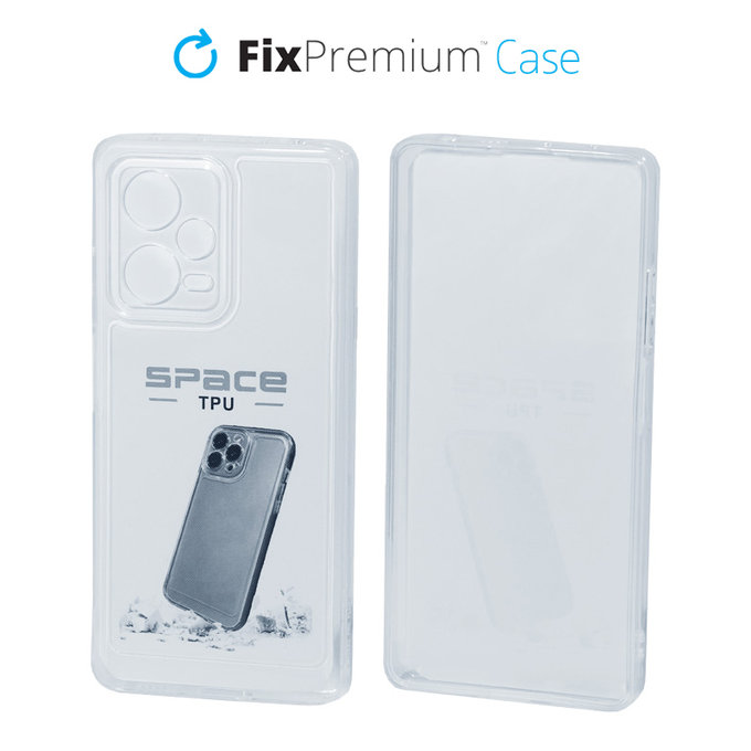 FixPremium - Case Invisible for Xiaomi Redmi Note 12 Pro Plus, transparent