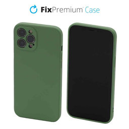 FixPremium - Case Rubber for iPhone 12 Pro Max, green