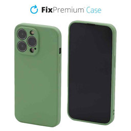 FixPremium - Case Rubber for iPhone 13 Pro Max, green