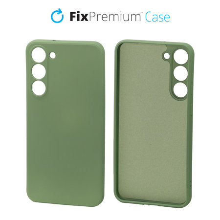 FixPremium - Case Rubber for Samsung Galaxy S22 Ultra, green