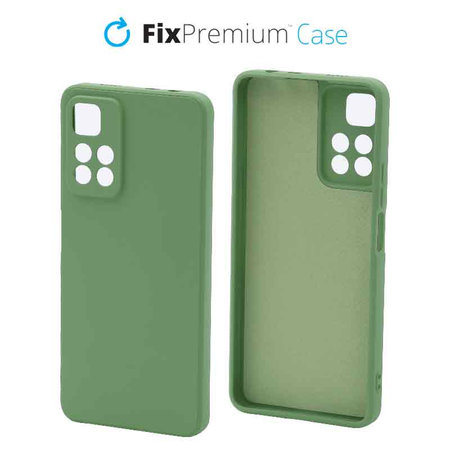 FixPremium - Case Rubber for Xiaomi Redmi Note 11 Pro Plus, green