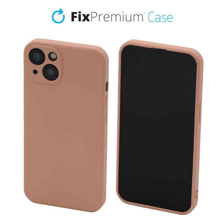 FixPremium - Case Rubber for iPhone 13 & 14, orange