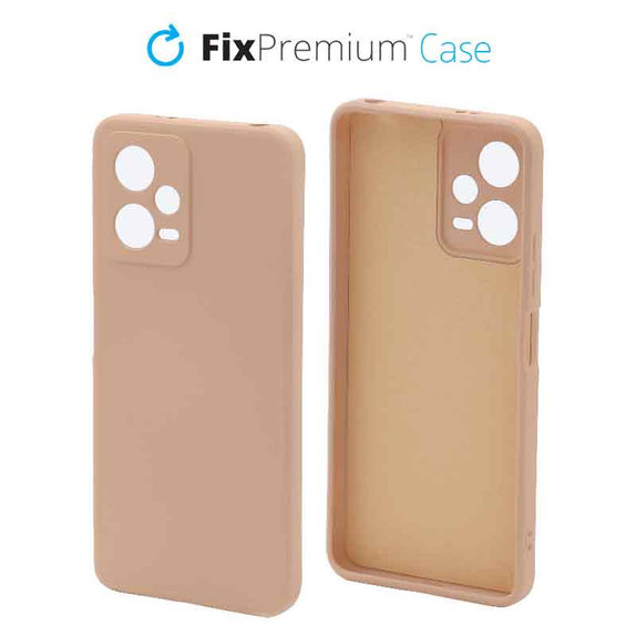 FixPremium - Case Rubber for Xiaomi Redmi Note 12 5G, orange