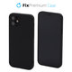FixPremium - Case Rubber for iPhone 12 mini, black