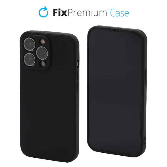 FixPremium - Case Rubber for iPhone 14 Pro, black