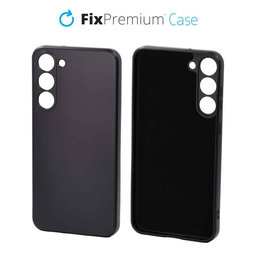 FixPremium - Case Rubber for Samsung Galaxy S23 Plus, black