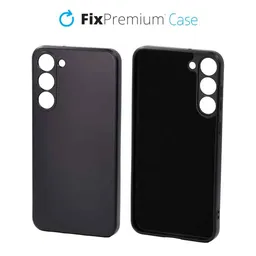 FixPremium - Case Rubber for Samsung Galaxy S23 Plus, black