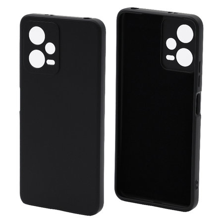 FixPremium - Case Rubber for Xiaomi Redmi Note 12 5G, black